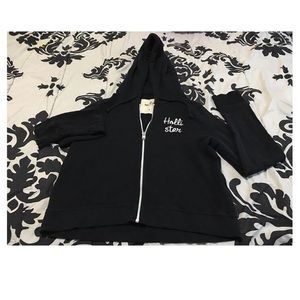 Hollister cropped long sleeve sweater